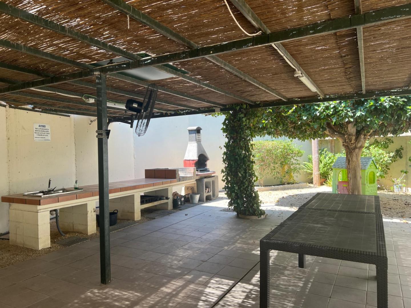 Zona de barbacoa comunitaria